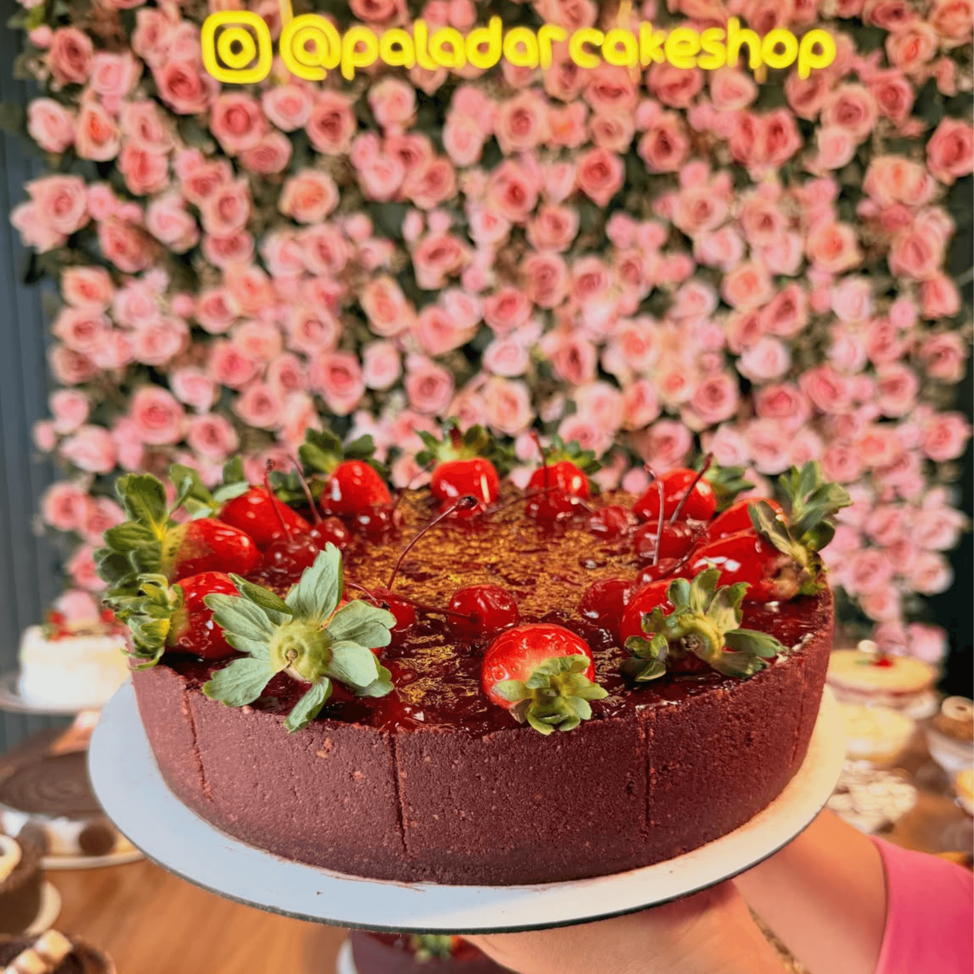 Bolo Bolo de Morango